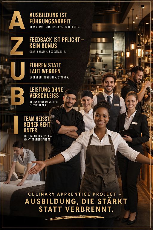 Frauen-Poster – Frauen in Gastro und Hotellerie stärken